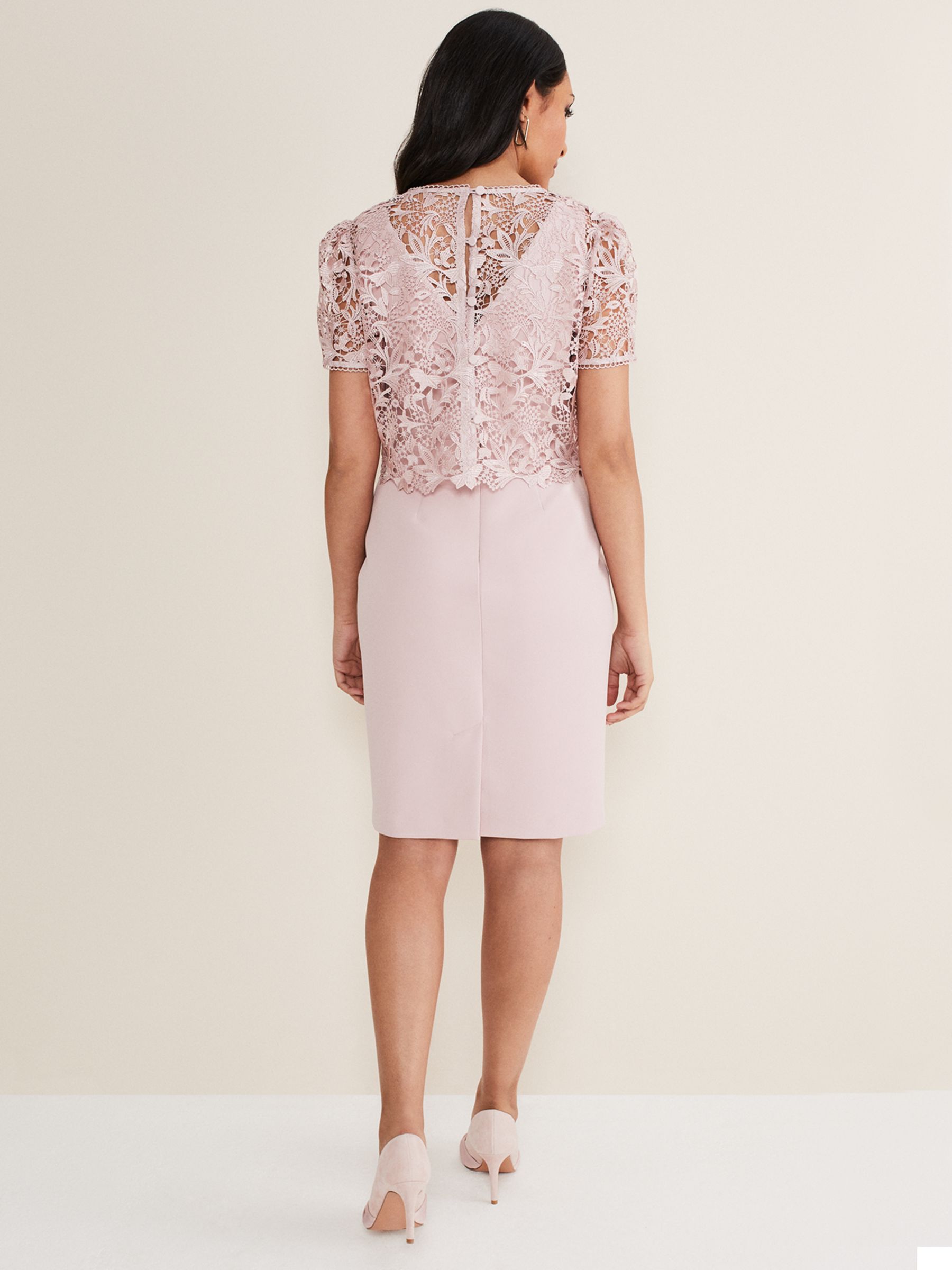 Buy Phase Eight Petite Isabella Lace Dress Online at johnlewis.com