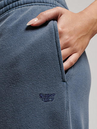 Superdry Wash Wide Joggers, Eclipse Navy