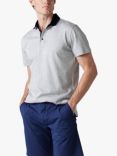 Rodd & Gunn Stanley Point Short Sleeve Slim Fit Polo Shirt, Smoke