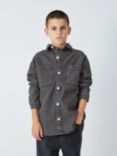 John Lewis Kids' Denim Shirt, Grey