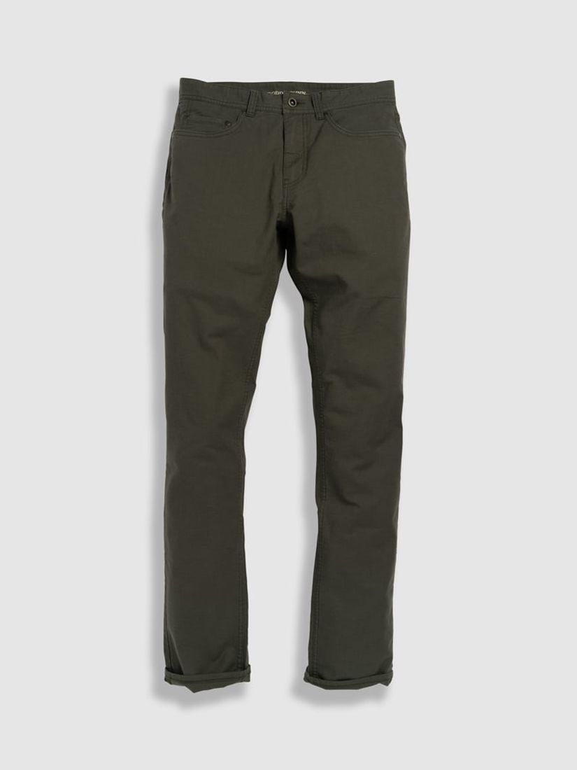 Rodd & Gunn Fabric Straight Fit Regular Leg Length Jeans, Forest, 44R