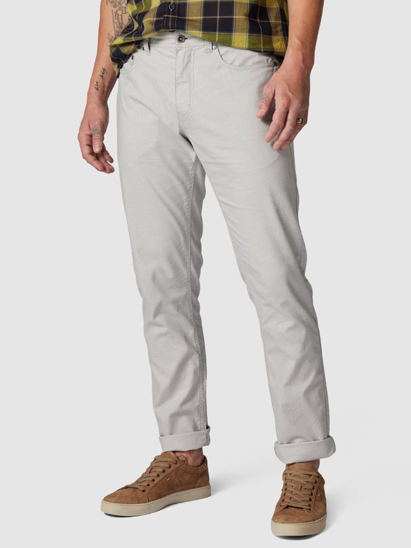 Rodd & Gunn Fabric Straight Fit Long Leg Jeans, Oatmeal, 44L