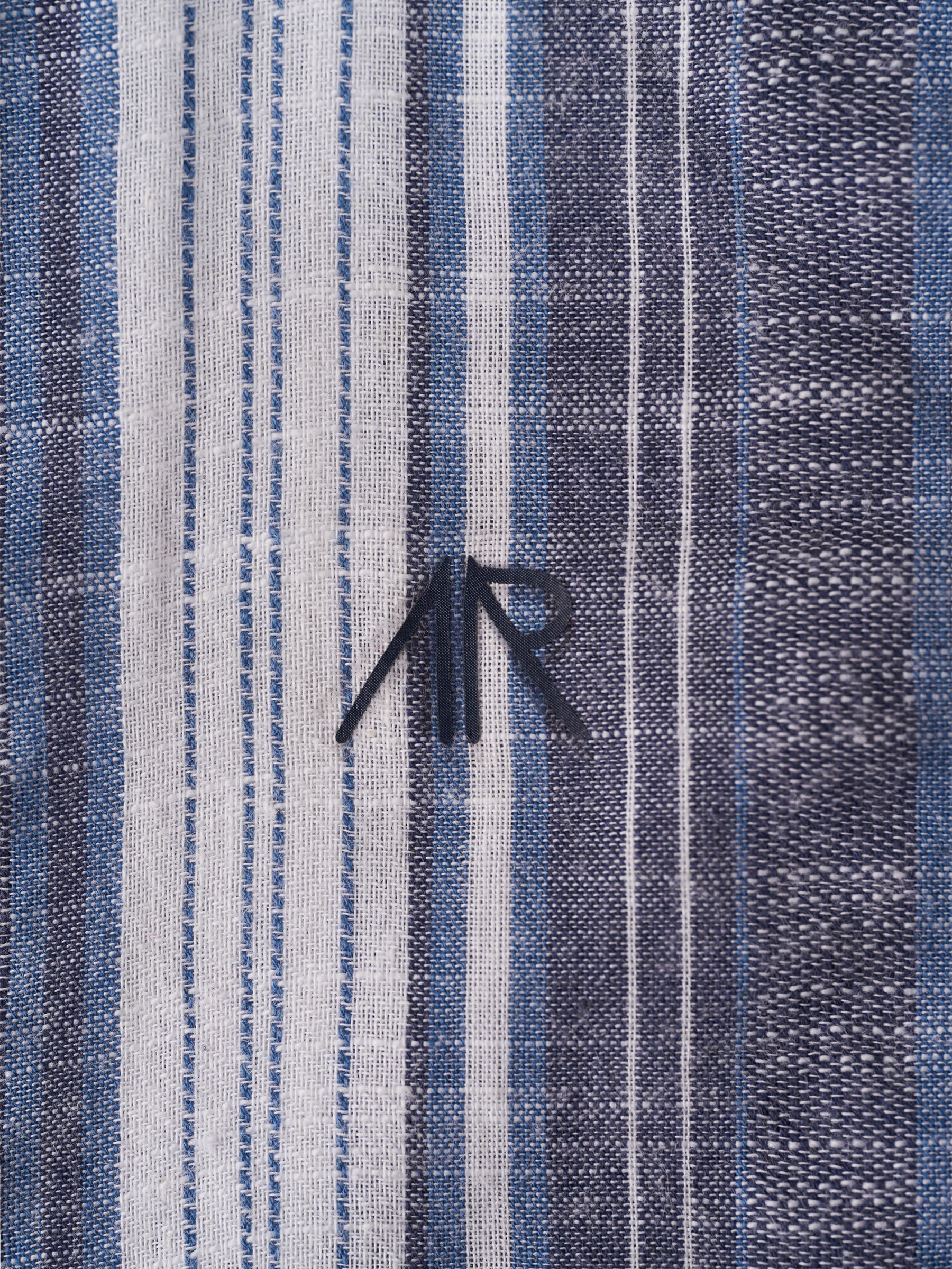 Angel & Rocket Kids' Chase Stripe Cut and Sew Shirt, Blue, 3 years