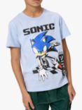 Angel & Rocket Kids' Sonic Graphic T-Shirt, Blue