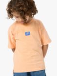 Angel & Rocket Kids' Evan Acid Washed T-Shirt, Orange