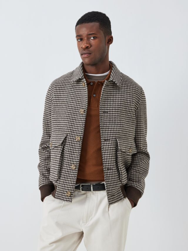 Mens sale wool bomber