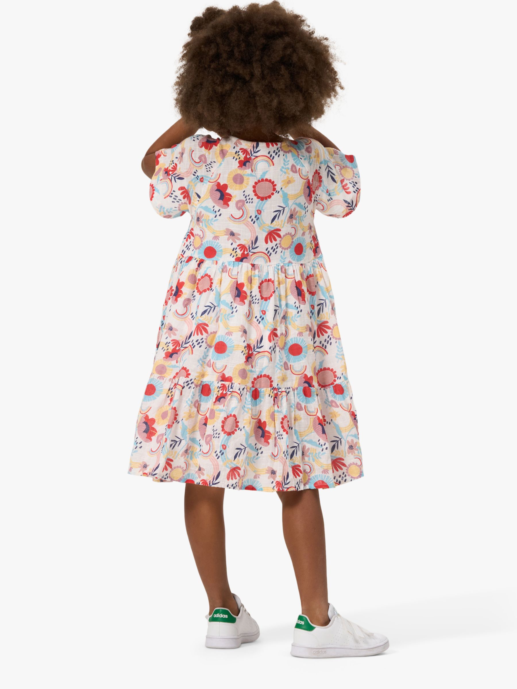 Angel & Rocket Kids' Audrey Printed Dress, Multi, 3 years
