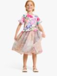 Angel & Rocket Kids' Azalea Floral Ballerina Dress, Pink