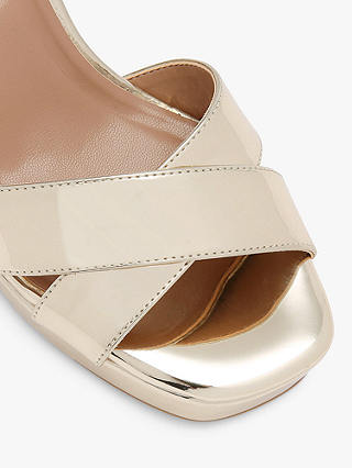 Carvela Serafina Platform Heel Sandals, Gold