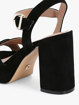 Carvela Serafina Platform Heel Sandals, Black