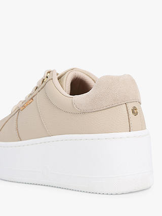 Carvela Connected Flatform Chunky Trainers, Natural Taupe