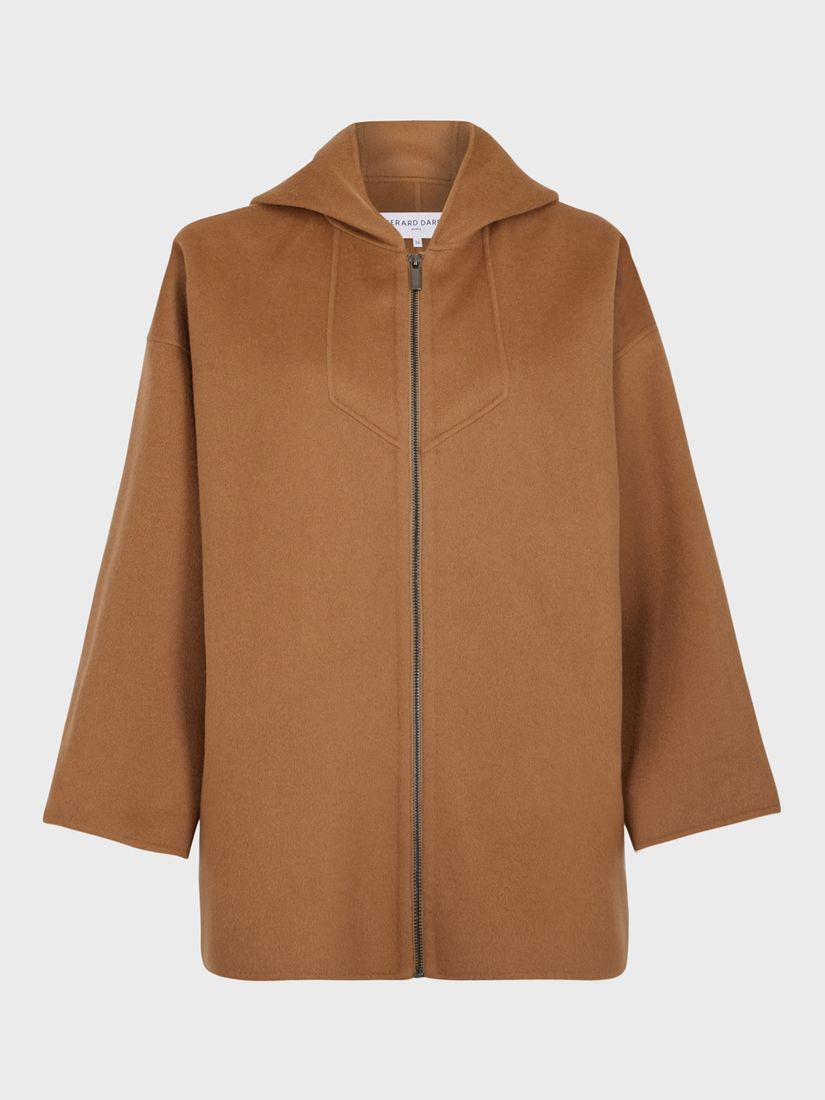 Buy Gerard Darel Sasha Wool Coat, Camel Online at johnlewis.com