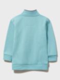 Crew Clothing Kids' Plain Half Zip Sweater