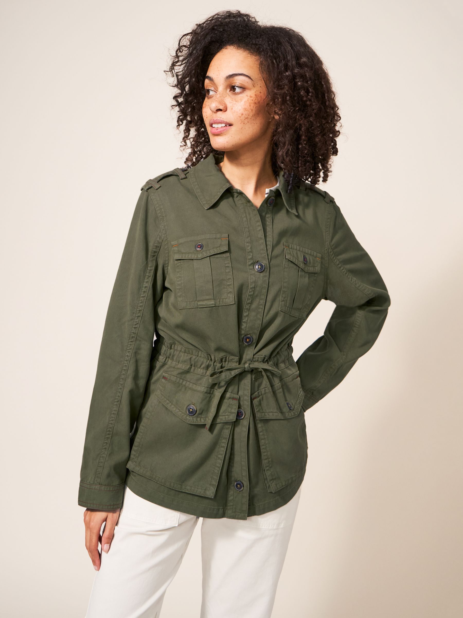 White Stuff Sadie Jacket Khaki 6