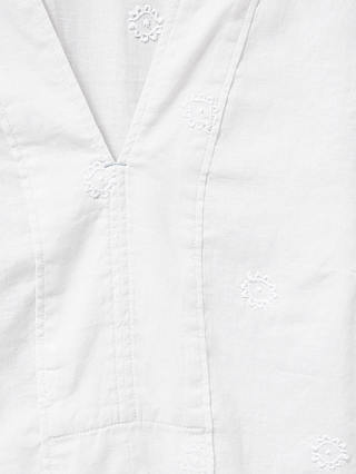 White Stuff Marianne Linen Tunic Top, White