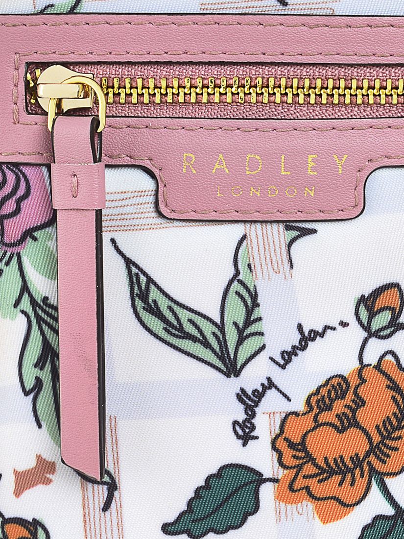 Radley Finsbury Park Regents Rose Phone Cross Body Bag, Chalk at John