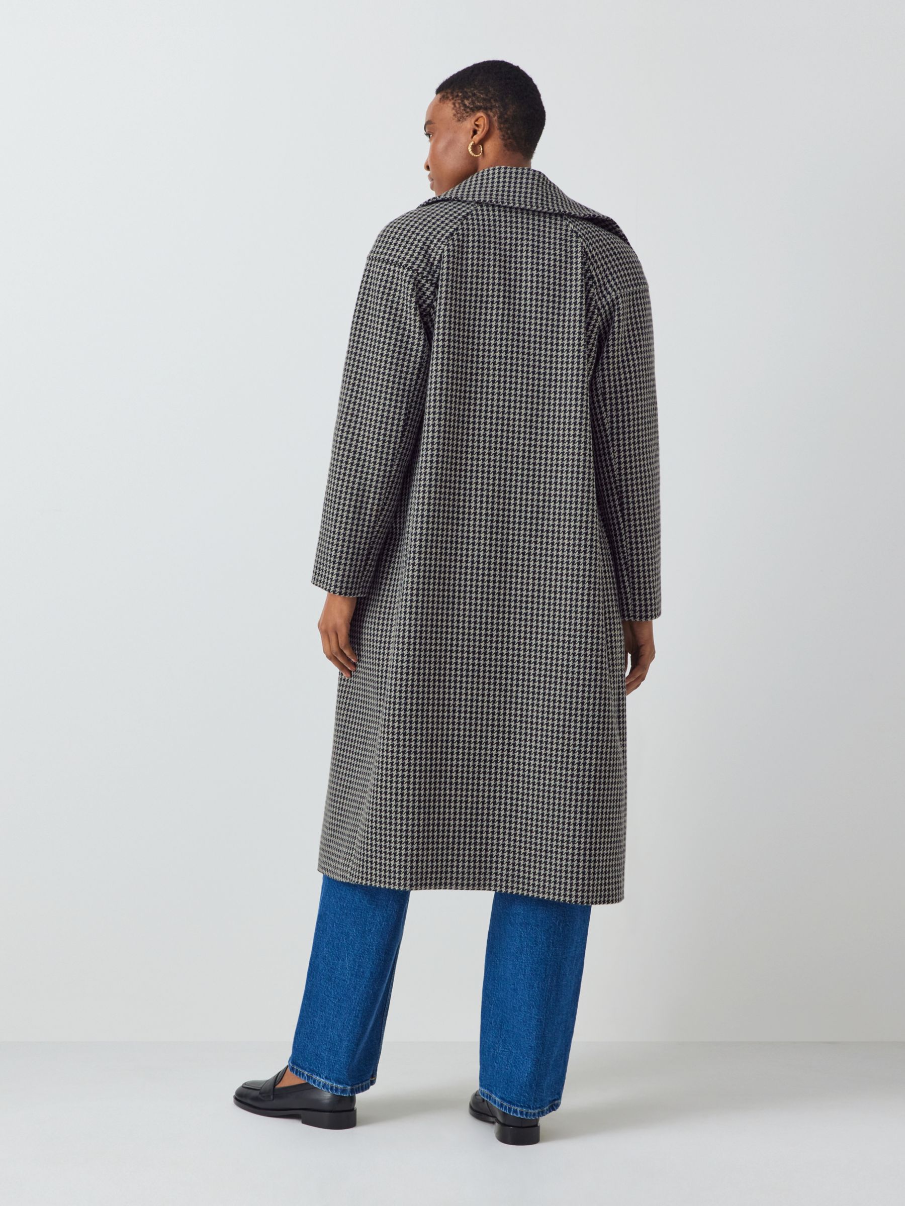 Jigsaw dogtooth outlet coat