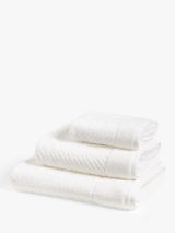 John Lewis Spa Waffle Face Cloths, Pack of 3, Multi