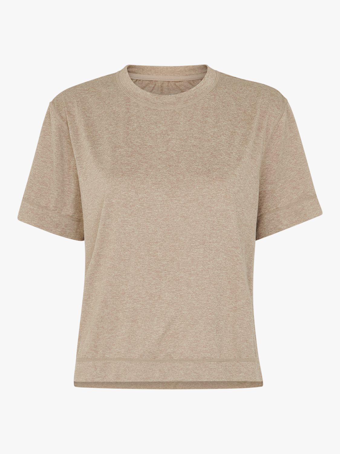 Whistles Ultimate Active T-Shirt, Neutral at John Lewis & Partners