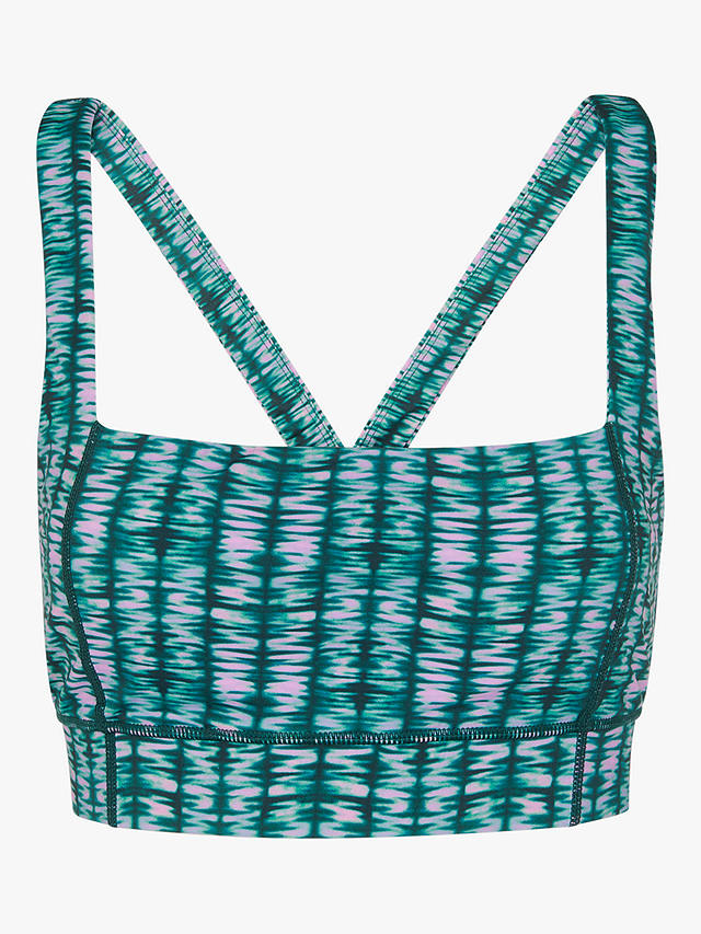 Whistles Abstract Wave Sports Bra, Multi