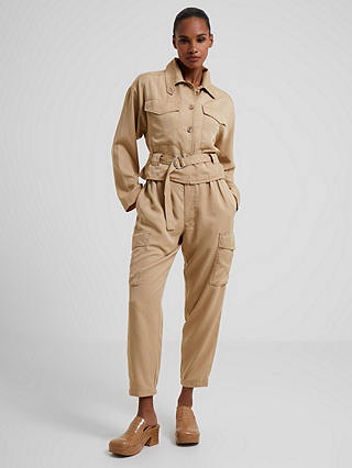 French Connection Elkie Twill Combat Jacket, Incense