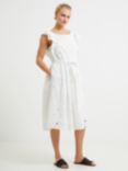 French Connection Cilla Broderie Anglaise Dress