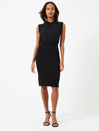 French Connection Krista Knit Sleeveless Dress, Black