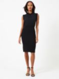 French Connection Krista Knit Sleeveless Dress, Black