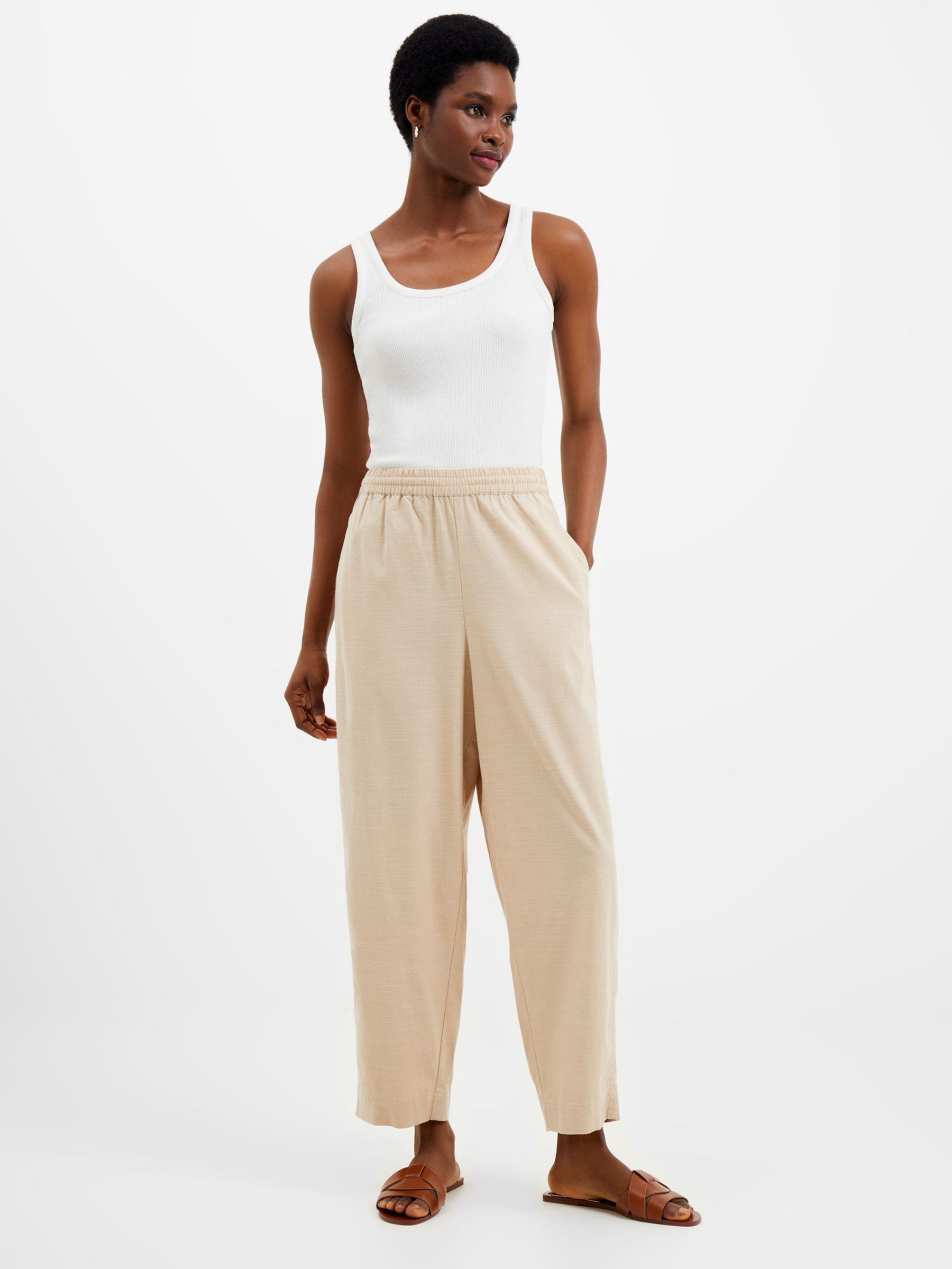 Buy French Connection Alania Lyocell Blend Trouser Online at johnlewis.com