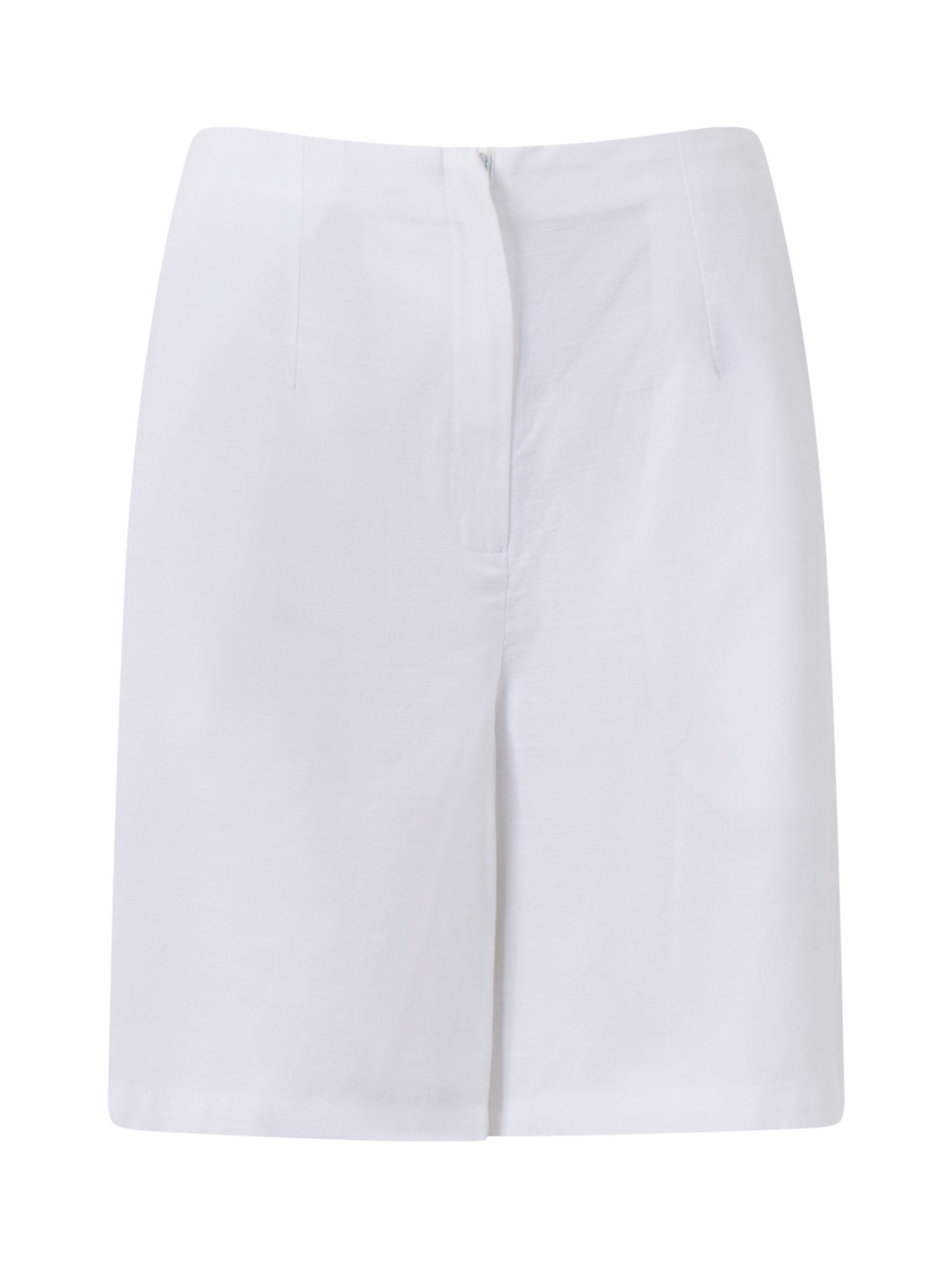 French Connection Alania Lyocell Blend Shorts, Linen White at John ...