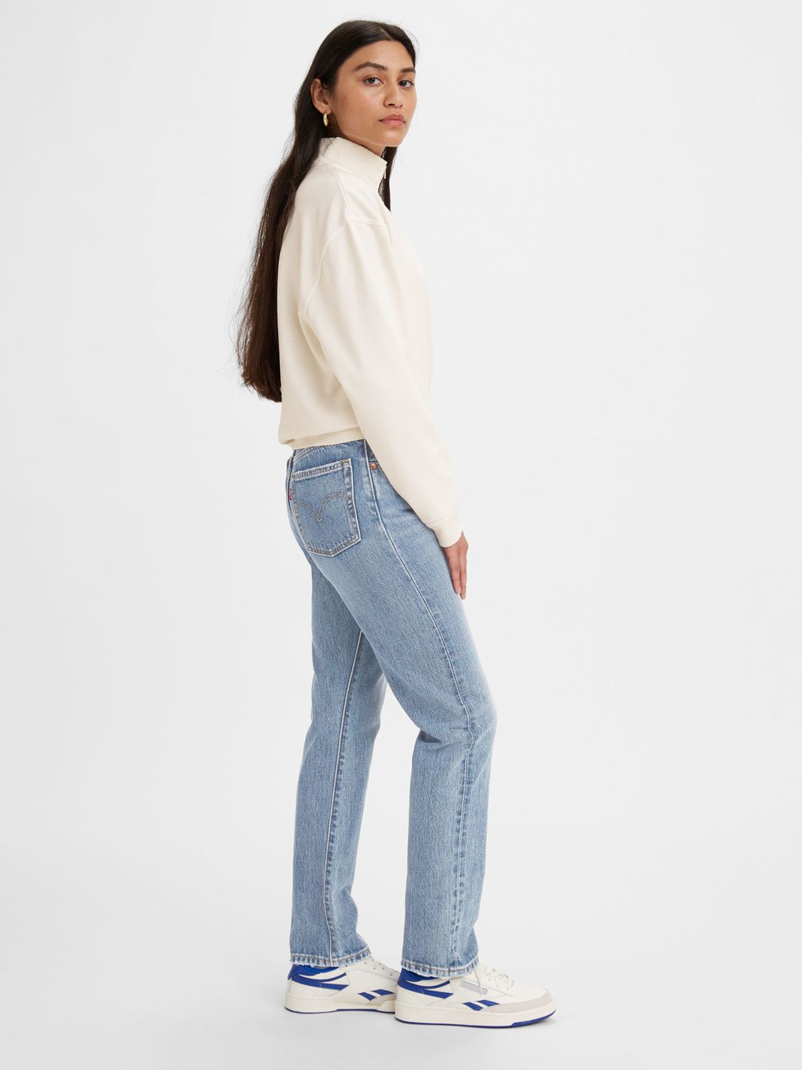 Levi's 501 Straight Cut Jeans, Hollow Days at John Lewis & Partners