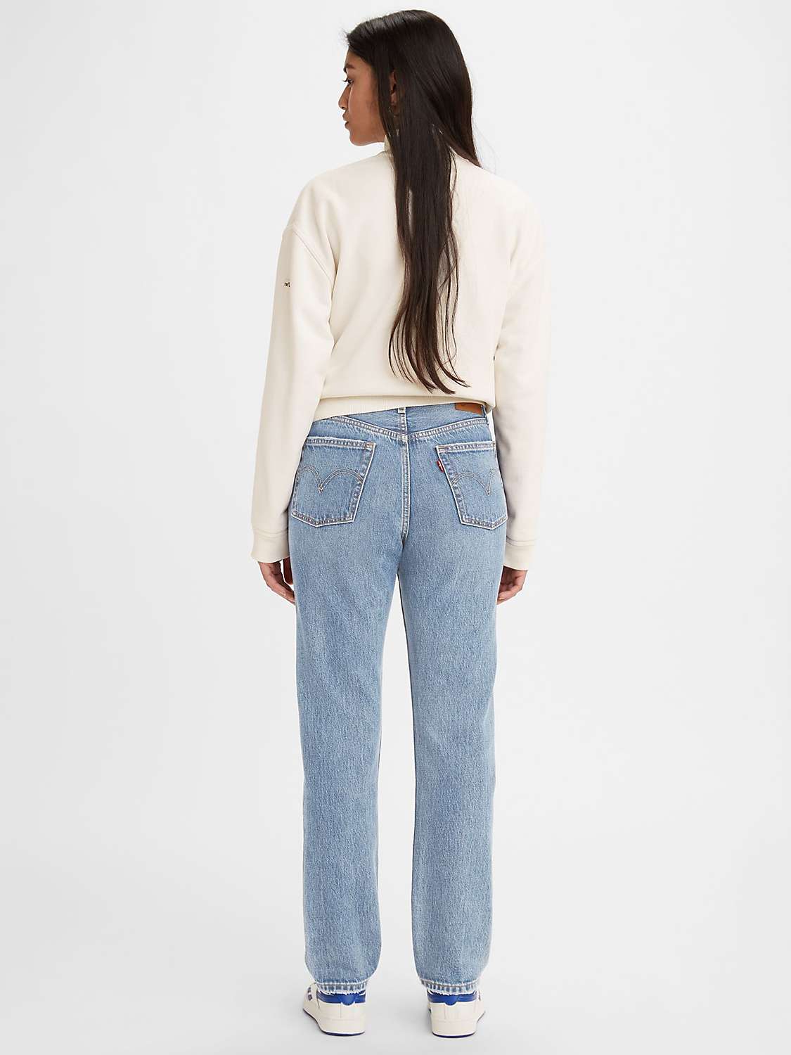 Buy Levi's 501 Straight Cut Jeans, Hollow Days Online at johnlewis.com