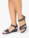 Paradox London Janet Wide Fit Wedge Sandals