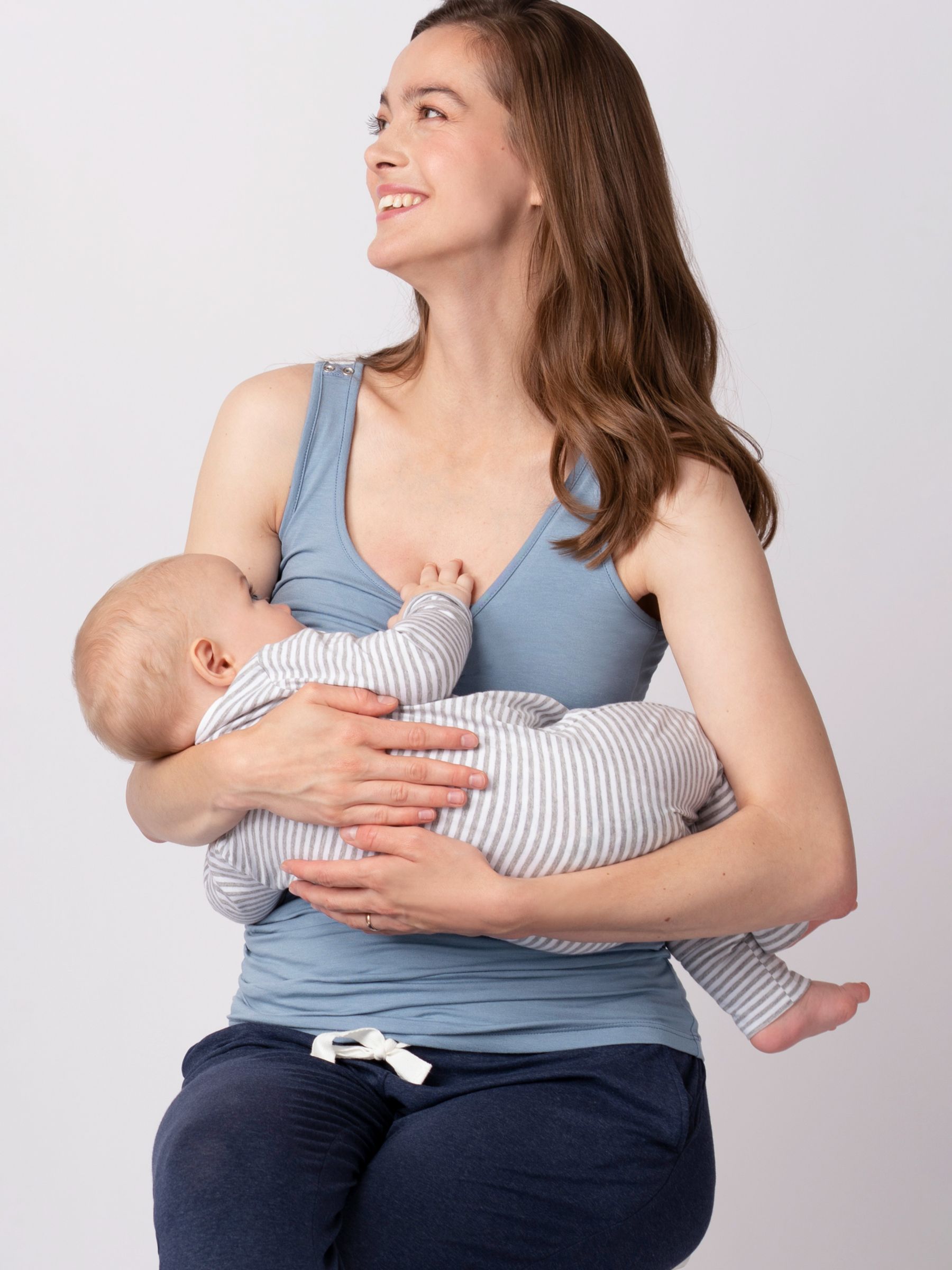 Women's Casual Plain Color Breastfeeding Maternity Nursing - Temu United  Kingdom