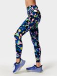 Sweaty Betty Power Gym Leggings, Blue Prism Camo