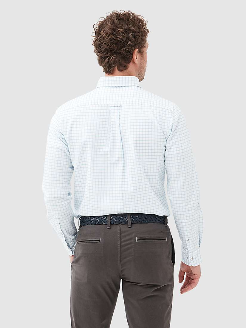 Buy Rodd & Gunn Windowpane Check Long Sleeve Oxford Cotton Shirt Online at johnlewis.com