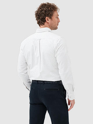 Rodd & Gunn Windowpane Check Long Sleeve Oxford Cotton Shirt, Sand