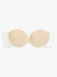 John Lewis Winged Boost Strapless Backless Bra, Almond