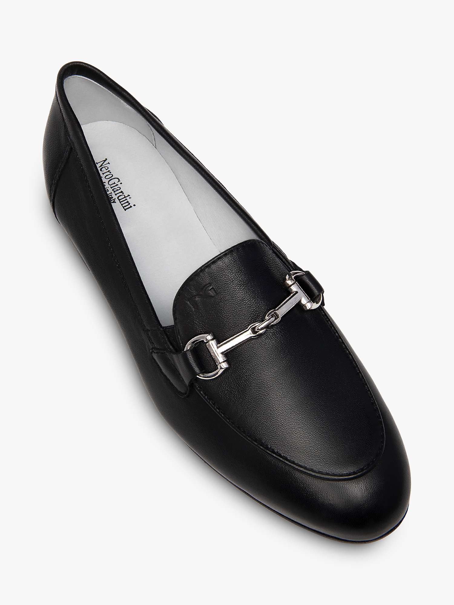 Buy NeroGiardini Leather Snaffle Loafers Online at johnlewis.com