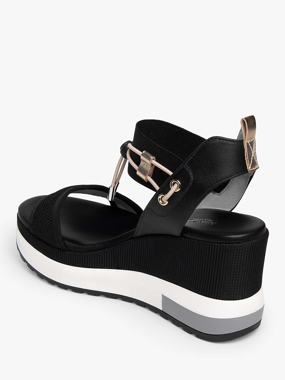Buy NeroGiardini Leather Sports Wedge Sandals Online at johnlewis.com