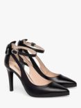 NeroGiardini Leather Bow Court Shoes, Black