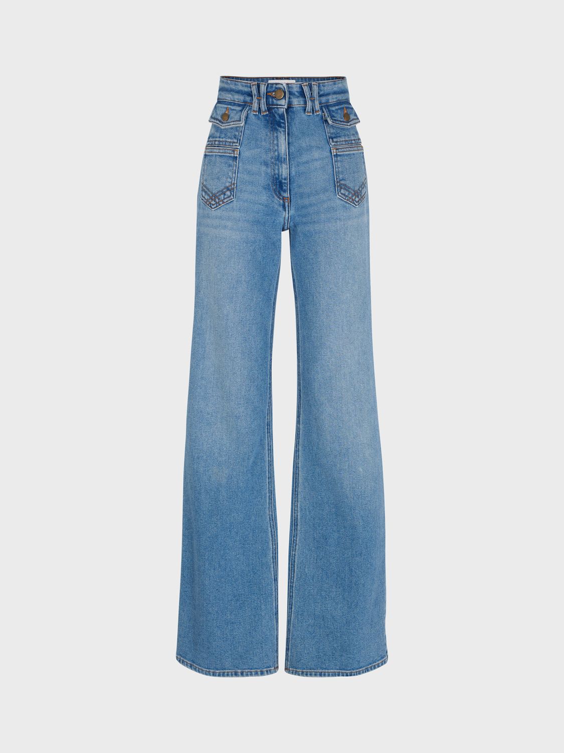 Gerard Darel Anna Bootcut Jeans, Blue, 6
