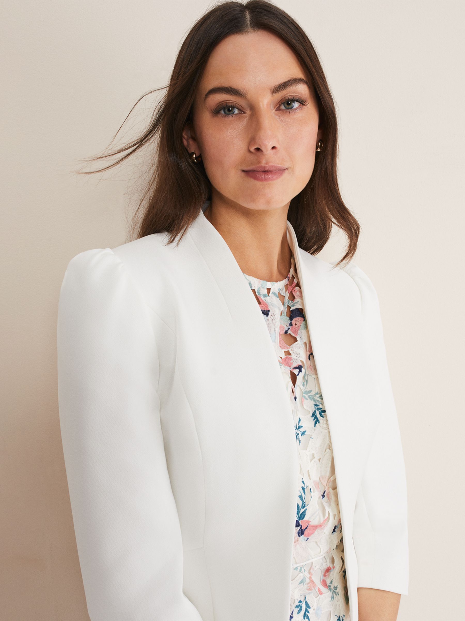 Buy Phase Eight Isabella Bow Detail Jacket Online at johnlewis.com