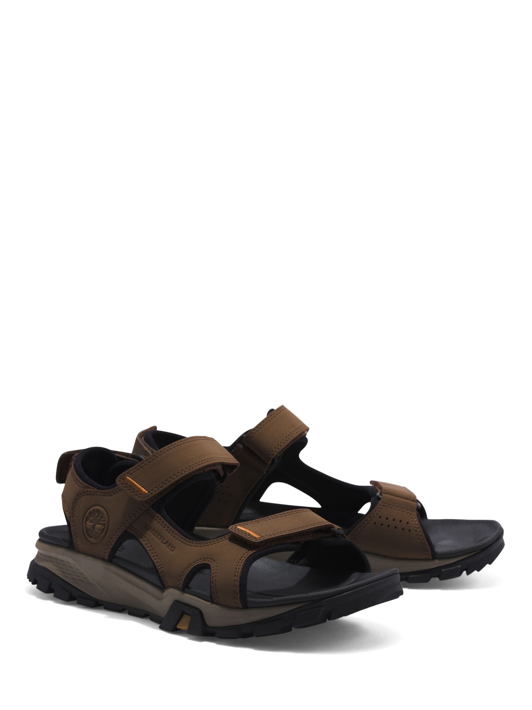 Timberland Lincoln Peak Leather Sandals, Brown, 9.5