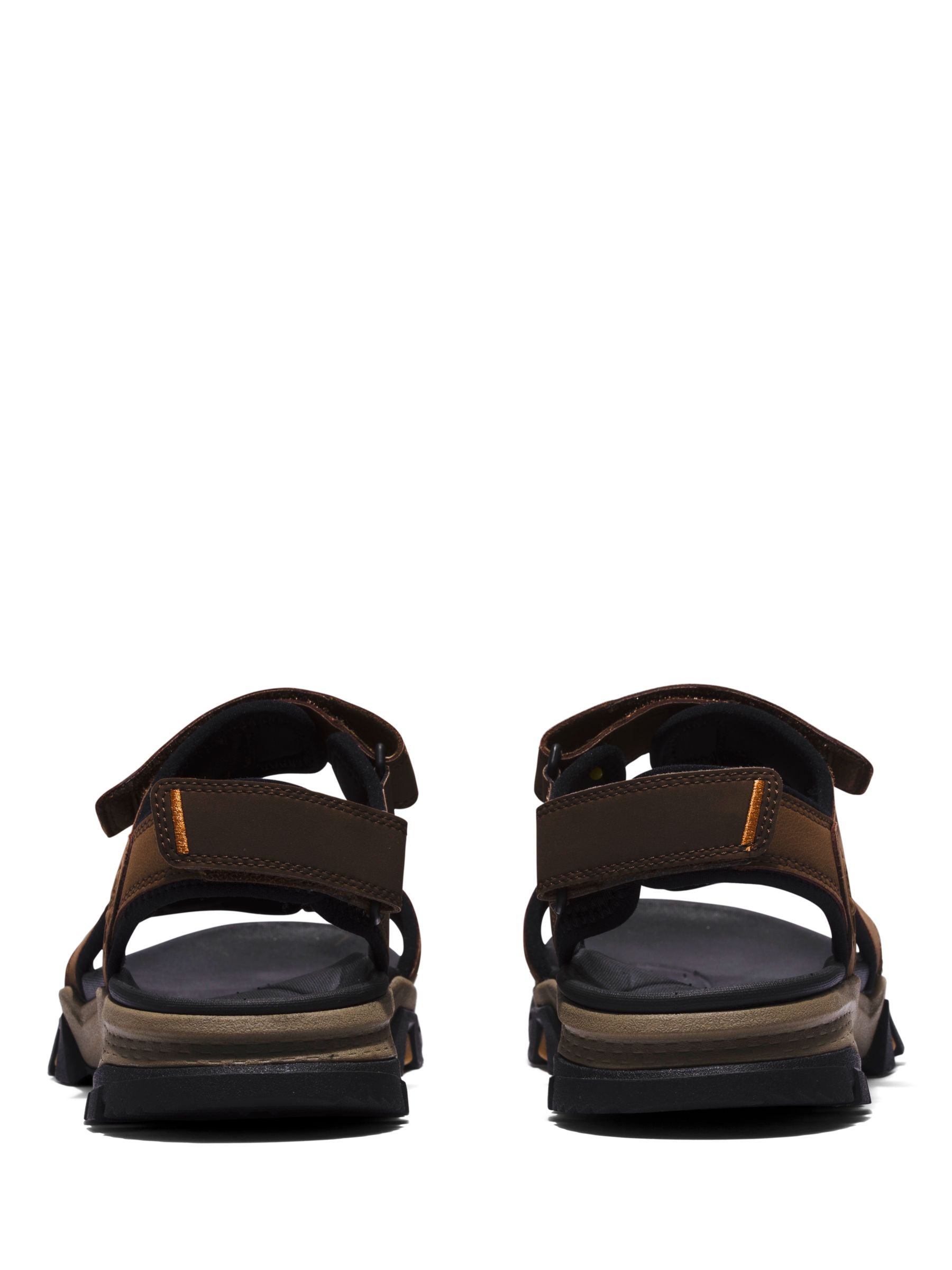 Timberland Lincoln Peak Leather Sandals, Brown, 9.5