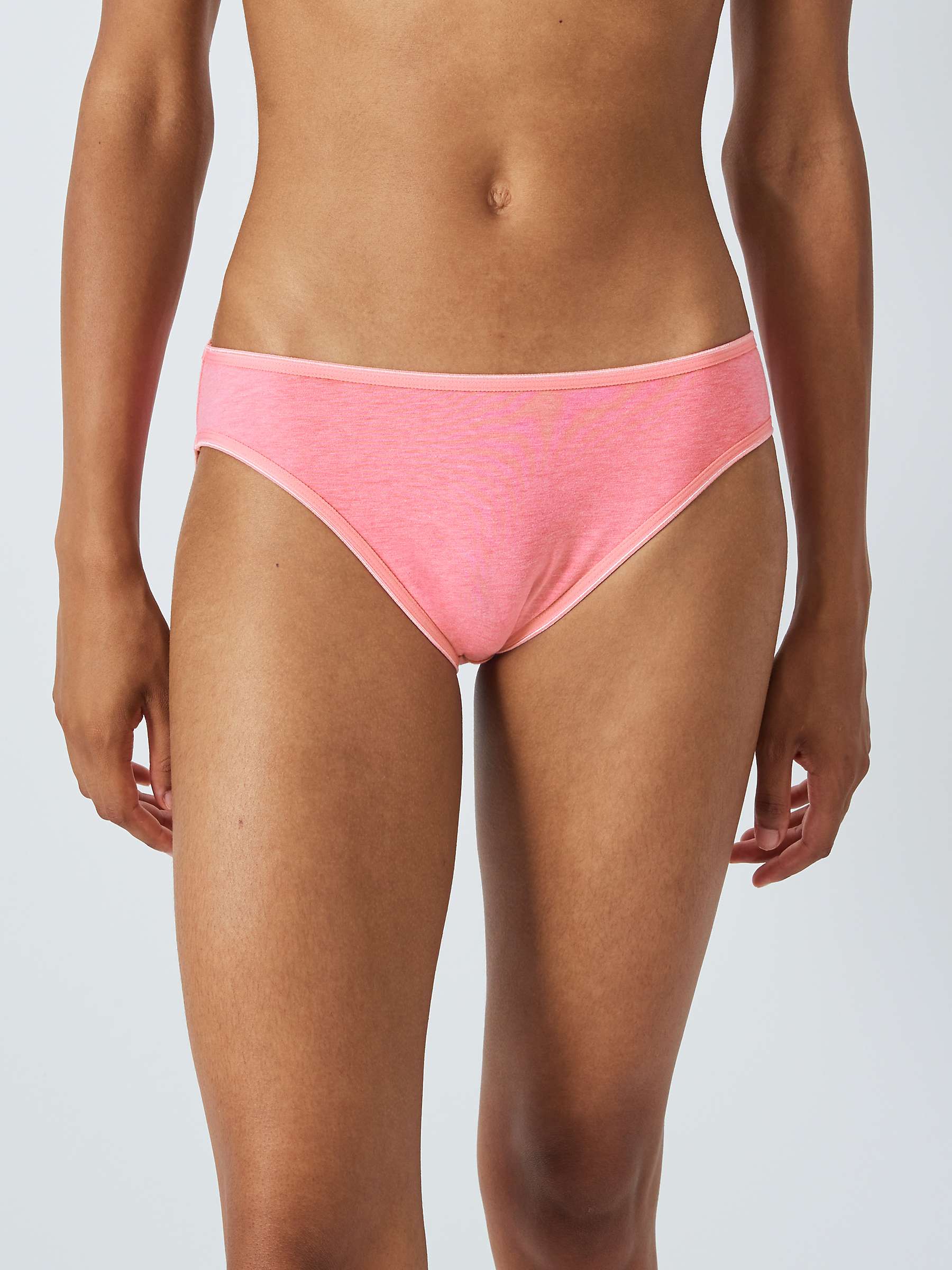 Buy John Lewis Plain Bikini Briefs, Pack of 5, Multi Online at johnlewis.com