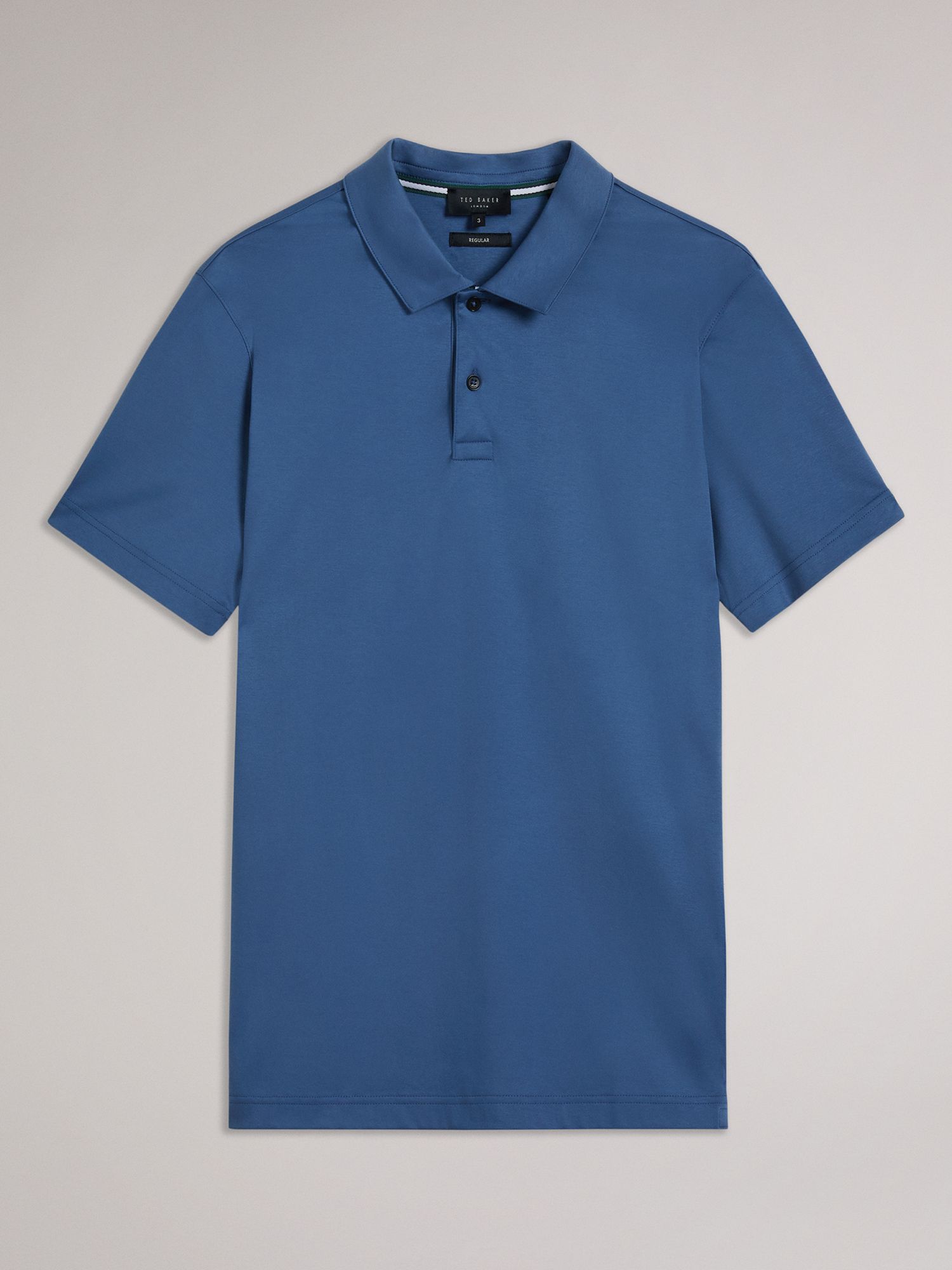 Ted Baker Zeiter Slim Fit Polo Shirt, Dark Blue, S