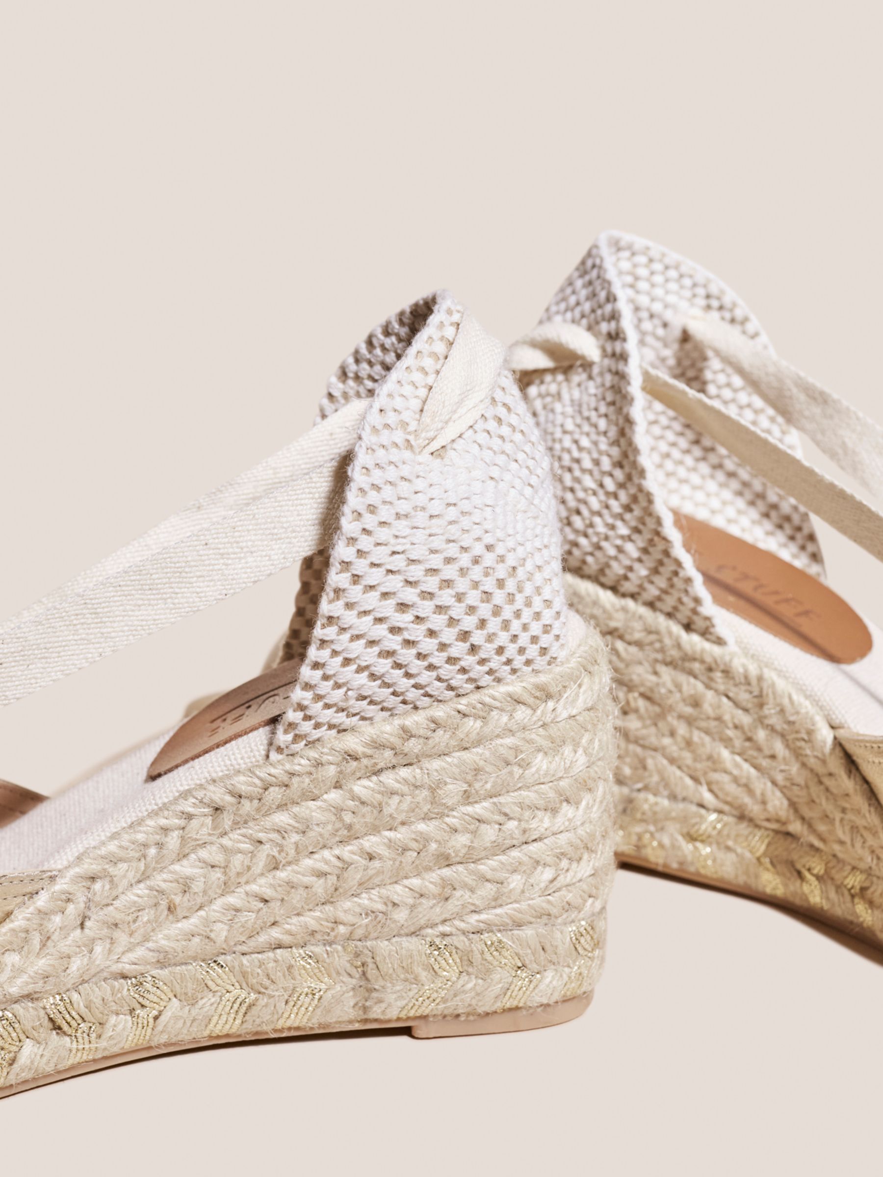 White wedge hot sale espadrille sandals