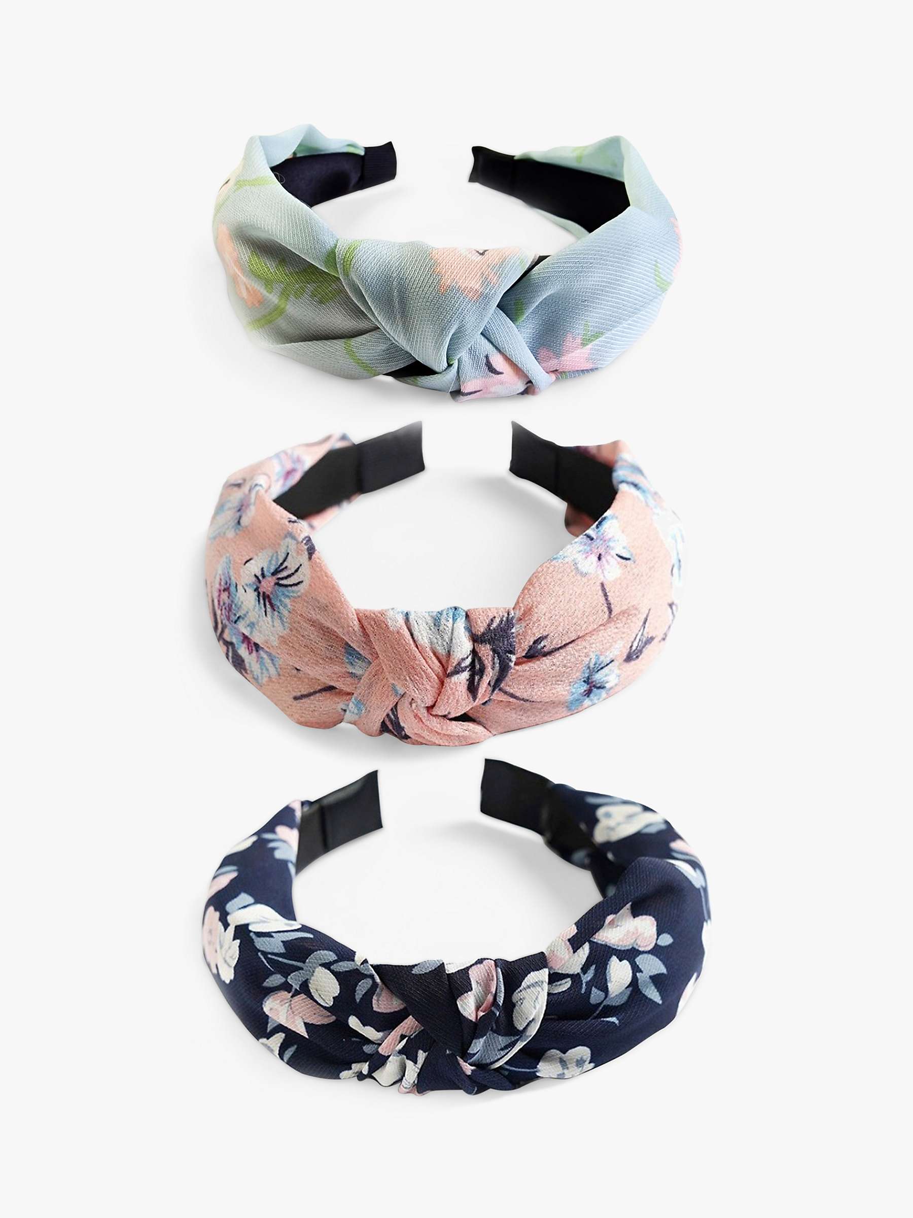 Buy HotSquash Floral Headbands, Pack of 3, One Size Online at johnlewis.com