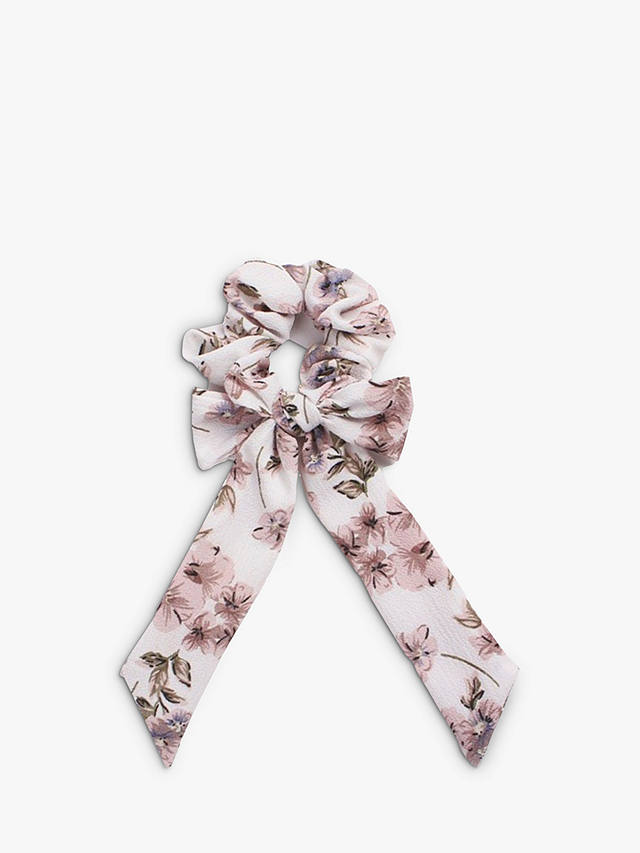 HotSquash Floral Bow Scrunchies, Pack of 3, Multi